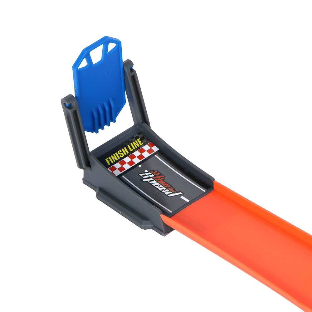 ИГРОЛЕНД Автотрек с машинками и запуском, 2 машинки, PP, 24x10x32 см, 2 дизайна - #11