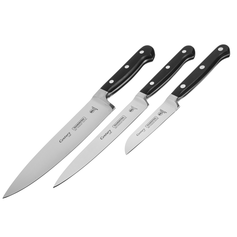 Набор ножей 3 шт Century Tramontina, 24099/037 - #1