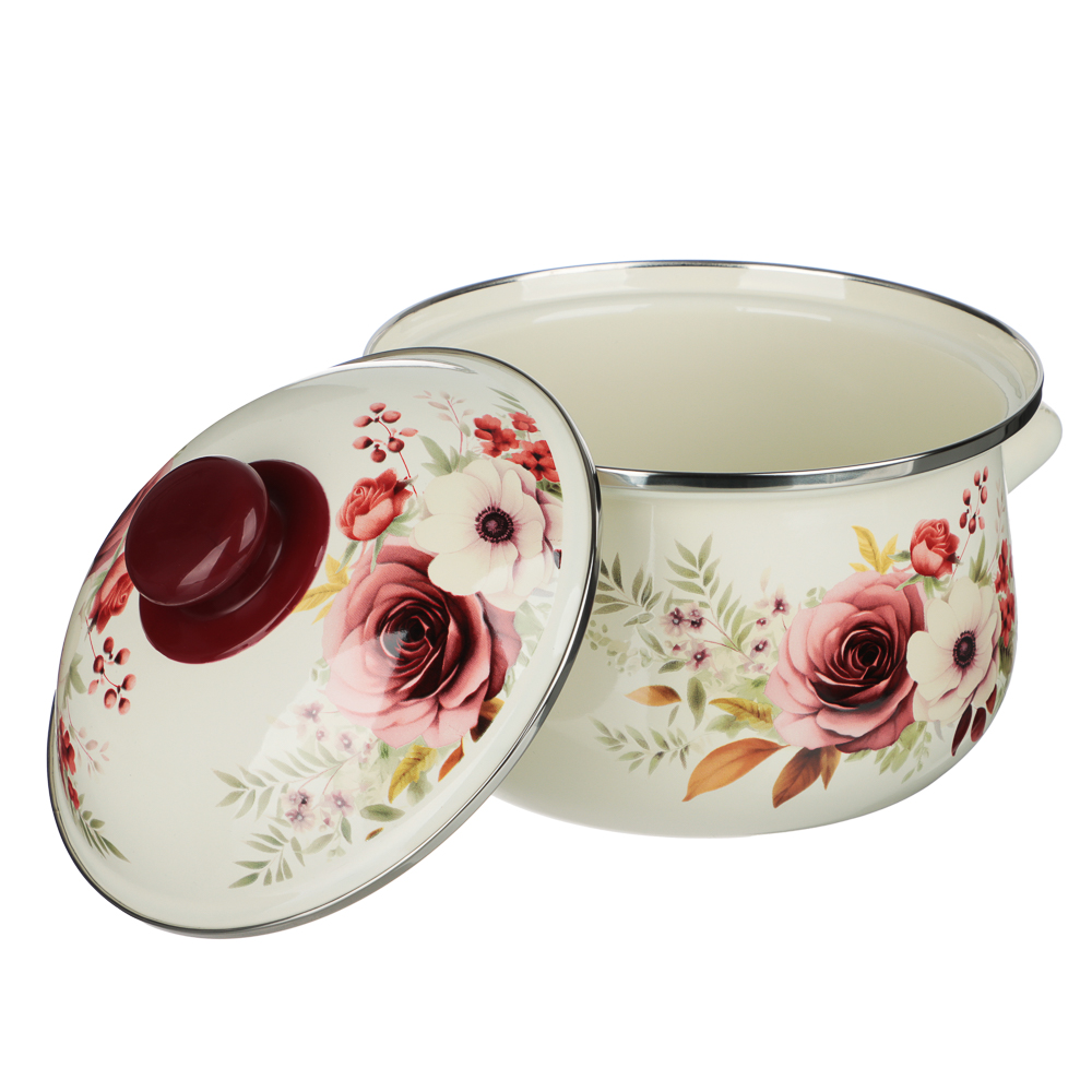 Кастрюля эмалированная VETTA Лаура, 18см, 2л, индукция - #4