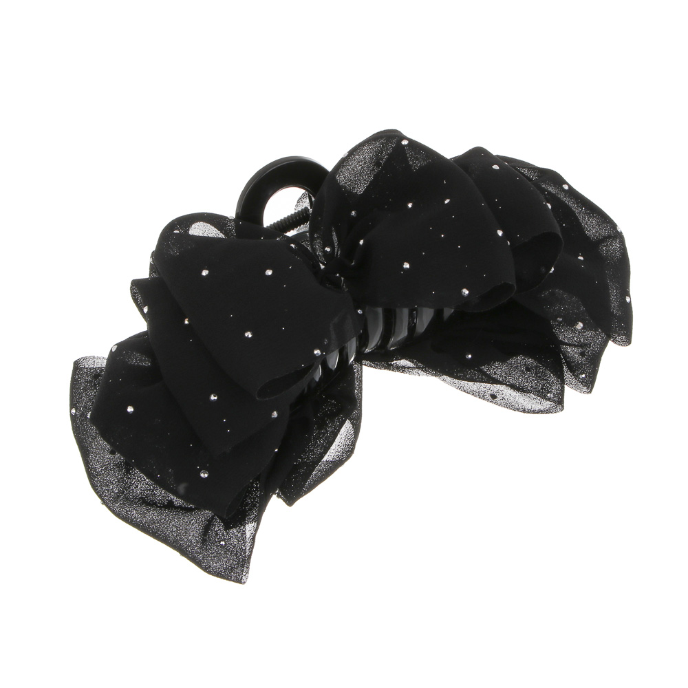 Краб-бант для волос, тм ЮНИLOOK, 13см, акрил, 2 цвета, #19 - #2