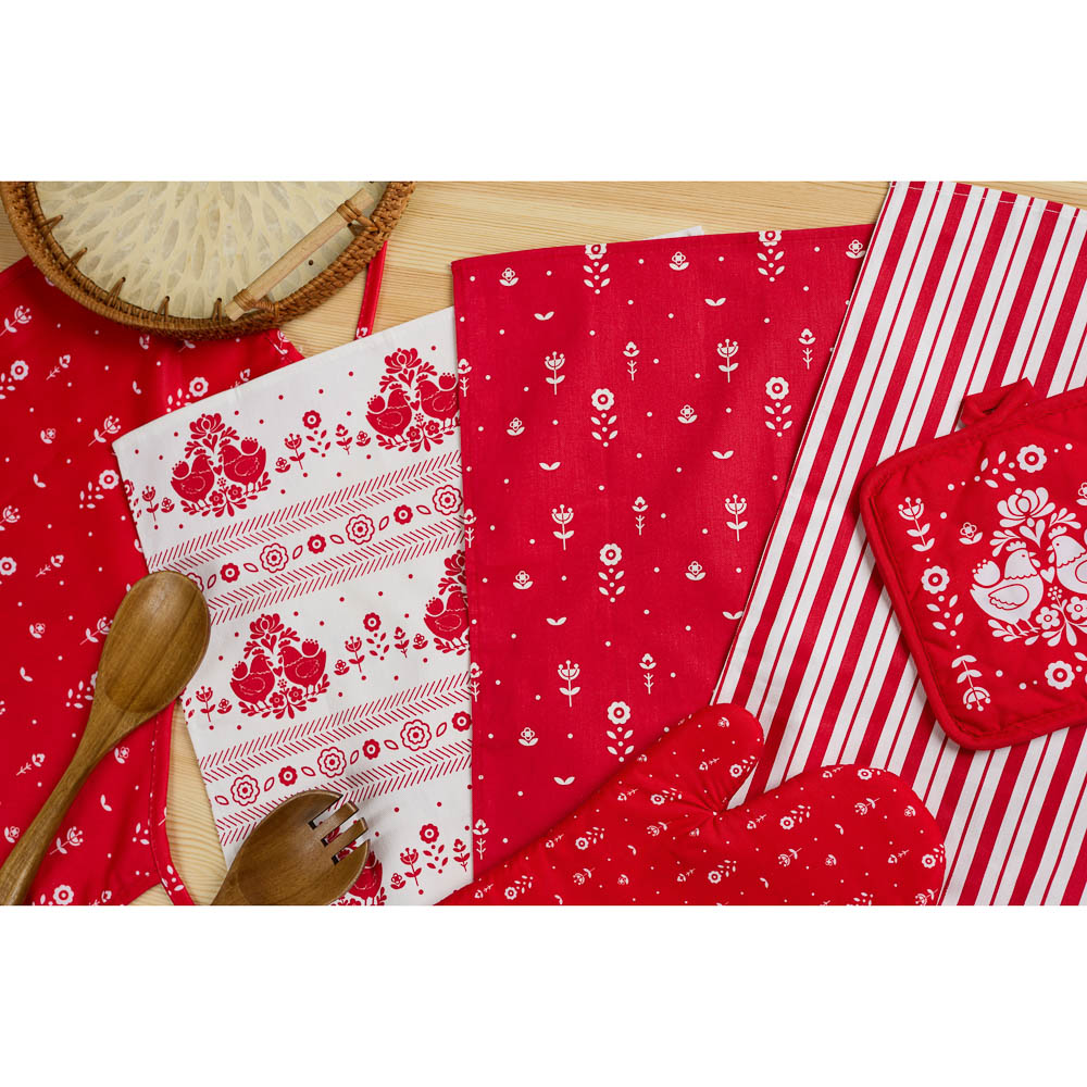 Набор полотенец кухонных 3 шт тм PROVANCE Ностальгия, 40х60см, 100% хлопок - #5