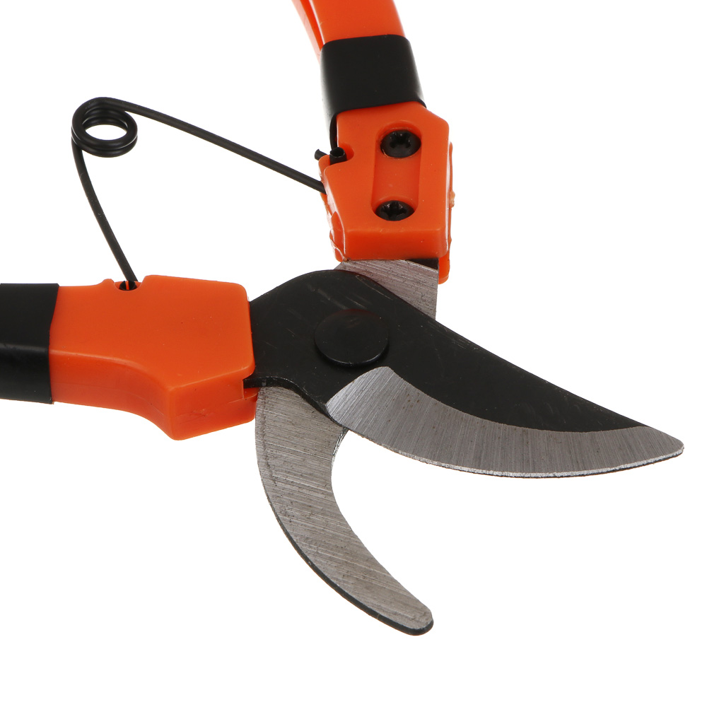 Секатор плоскостной тм INBLOOM 17,5см, возвратная пружина, металл, пластик - #2