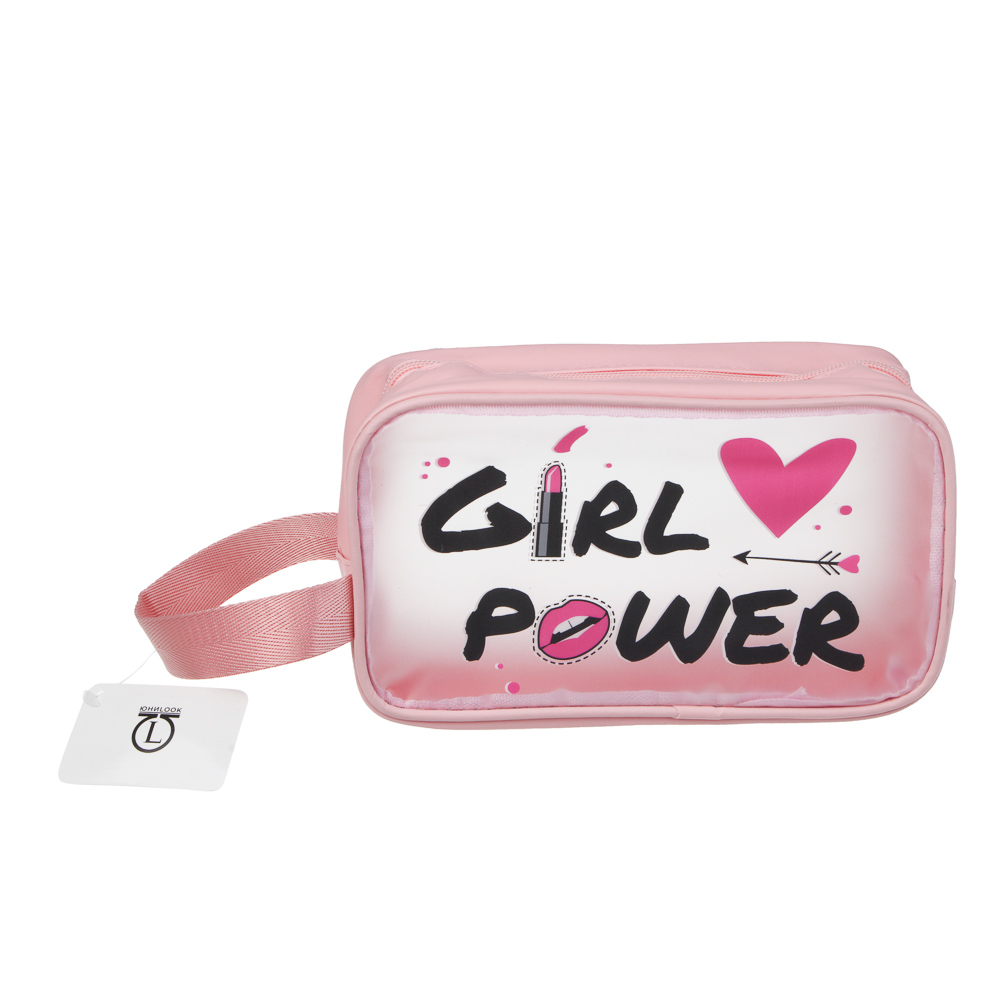 Косметичка банная с боковой ручкой тм ЮL Girl Power, ПУ, ПВХ, 21,5х12,5х8, 3 цвета - #6