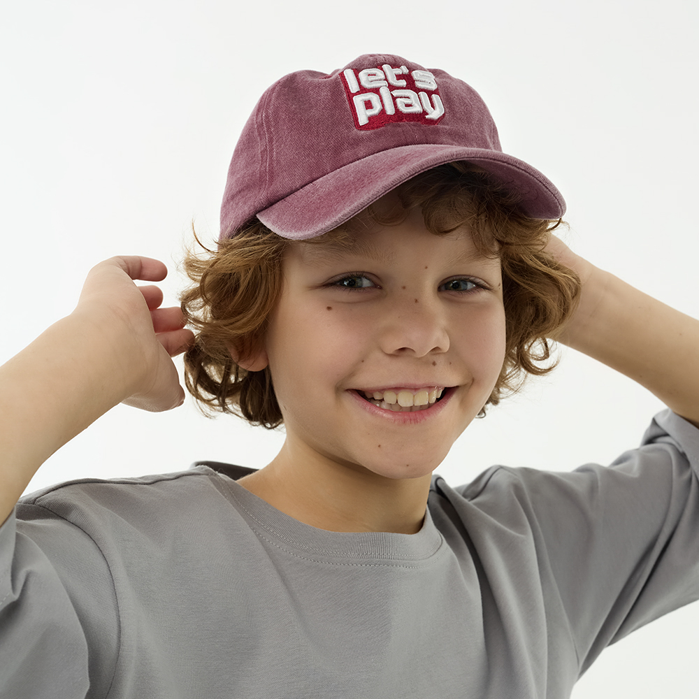 GALANTE Кепка детская, р.54, 30% хлопок, 70% полиэстер, красный, ВЛ25-04, #2 - #11