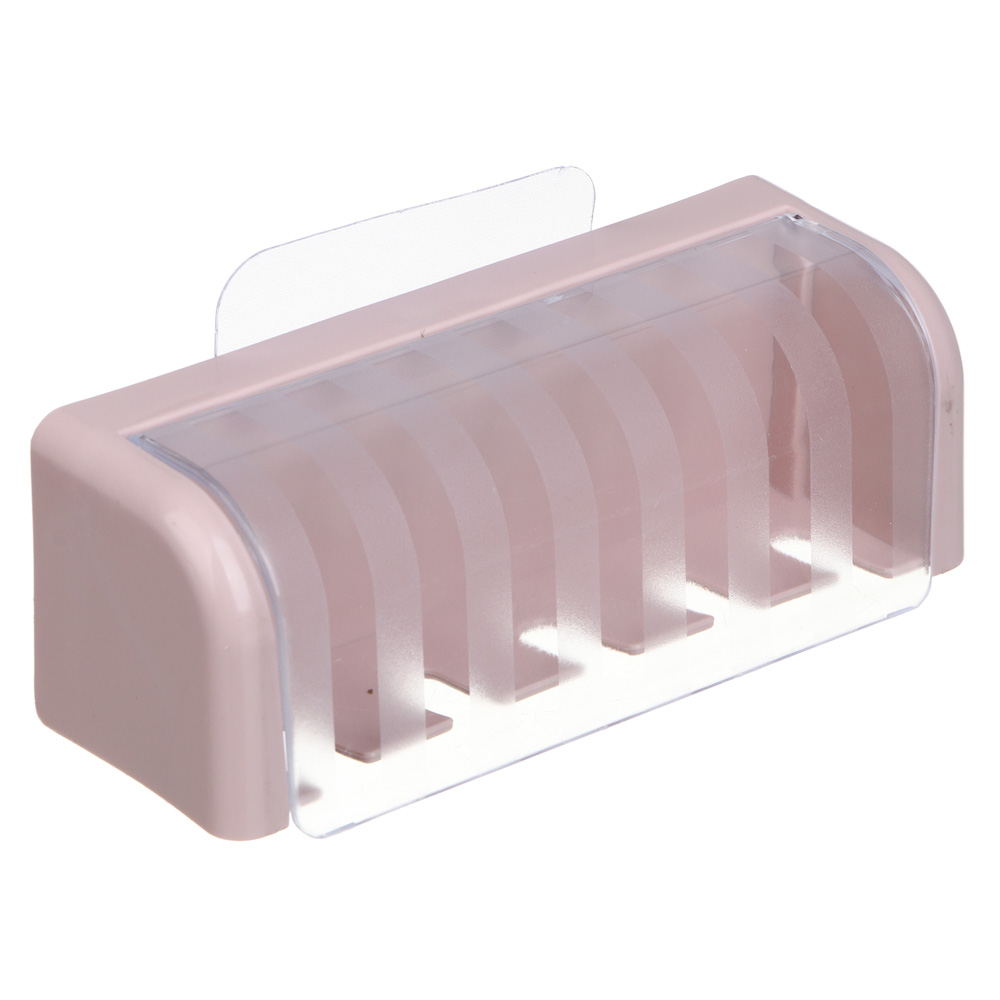 VETTA Classic Держатель для зубных щеток, пластик, 13,5x4,5x5 см, пудровый - #1