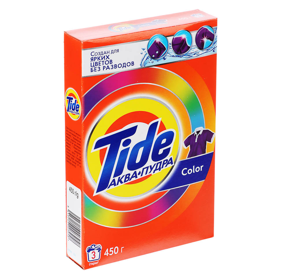 Стиральный порошок TIDE Автомат Color, 450г - #2