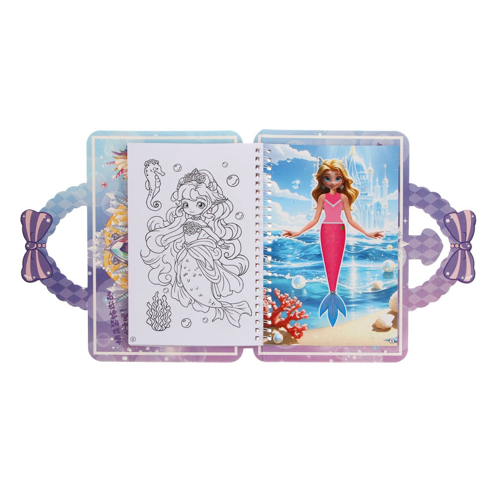 Раскраска детская "Сказочные принцессы", 13стр, бумага - #13