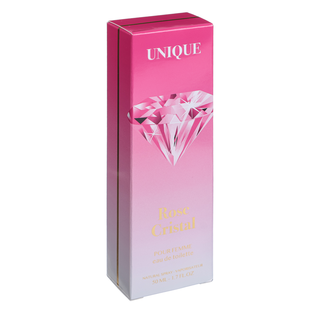 Туалетная вода женская Unique Rose Cristal 50 мл - #4