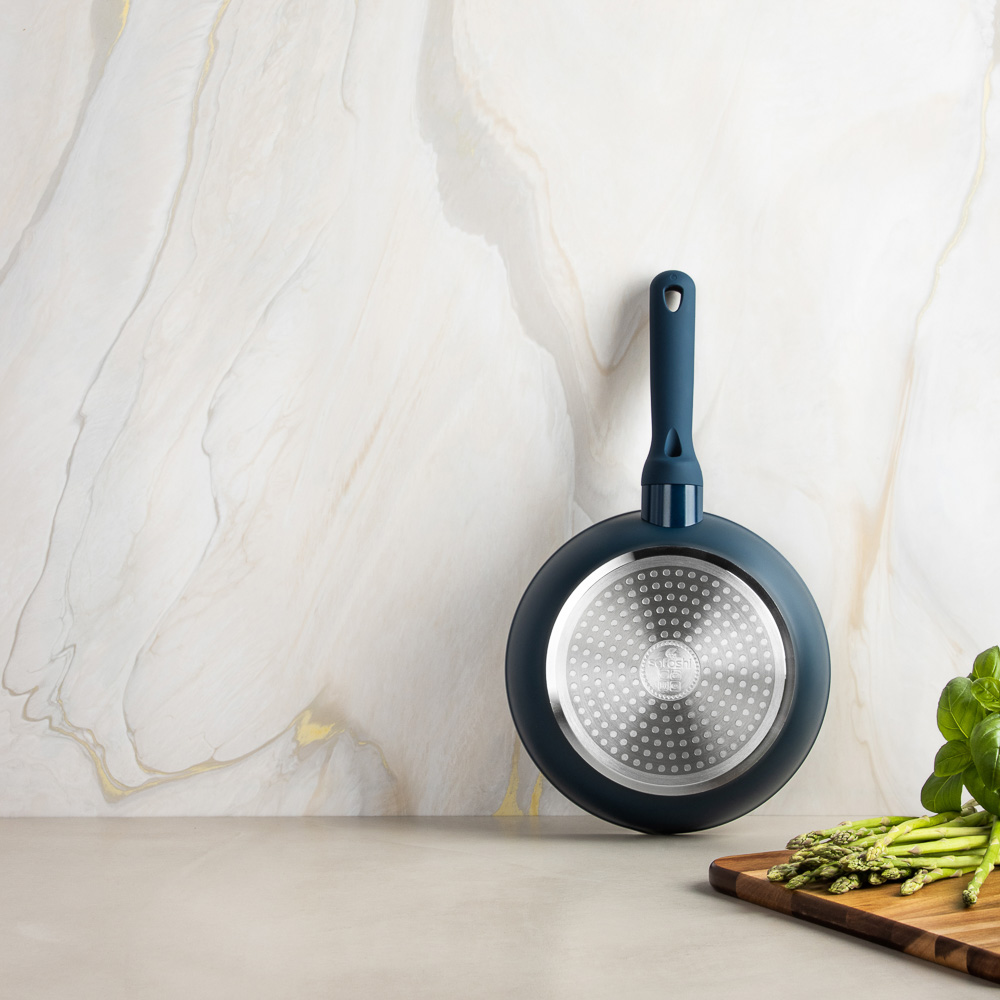 SATOSHI Ривьера Сковорода литая d20см, антипригарное покрытие мрамор, индукция - #11