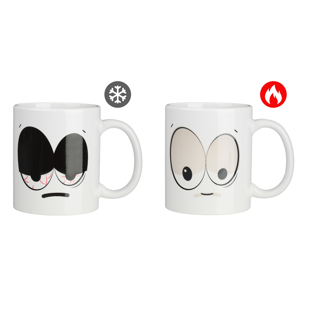 MILLIMI Глаза Кружка 350мл с терморисунком, керамика - #2