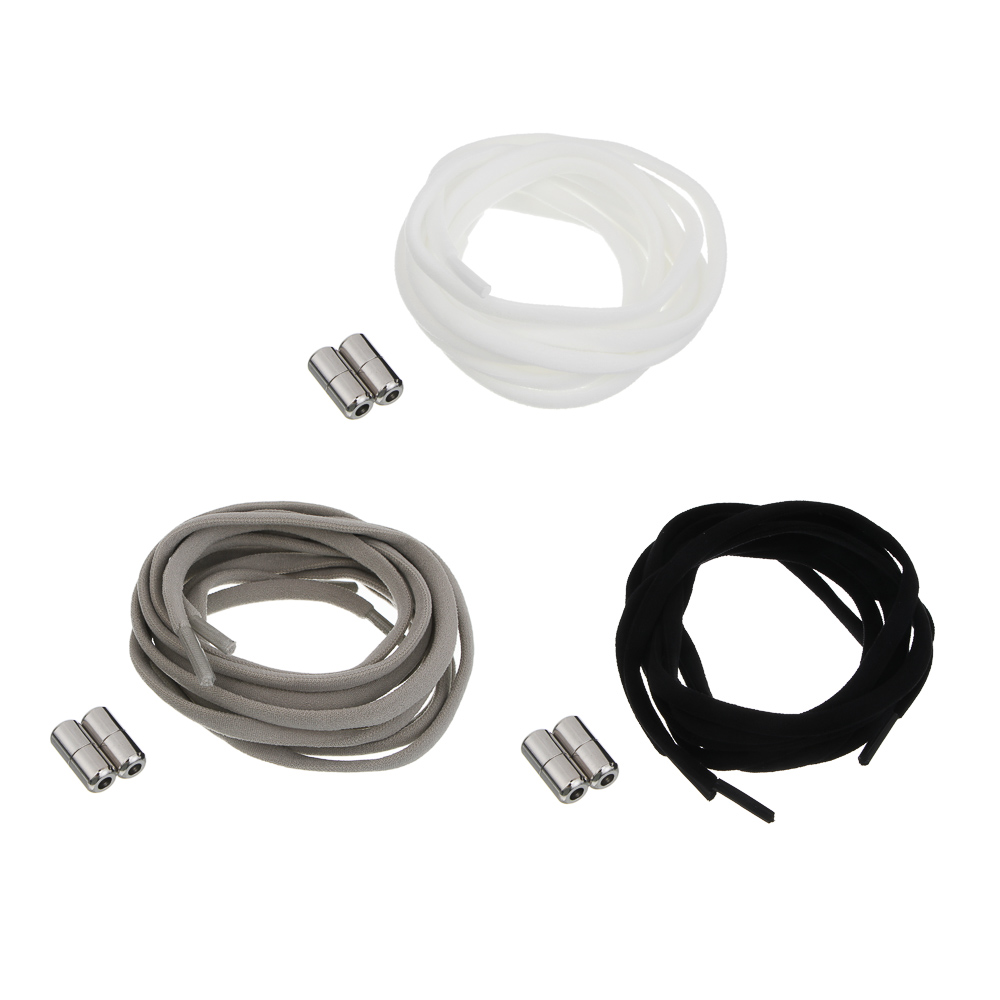 Шнурки для обуви тм STREETWISE, эластичные, с фиксатором на резьбе, 5мм х 105см - #1