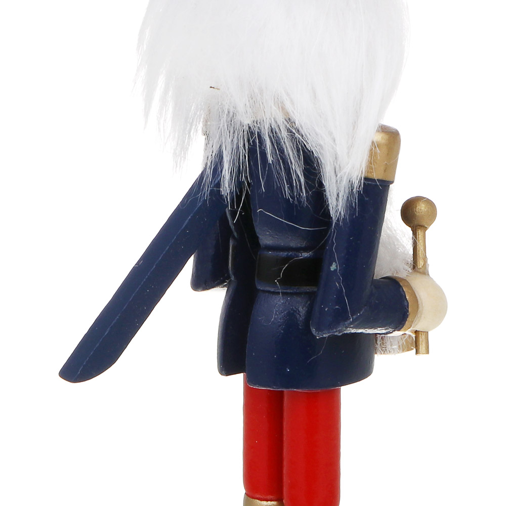 СНОУ БУМ Фигура декоративная "Щелкунчик" 15x4 см дерево, 3 дизайна - #10