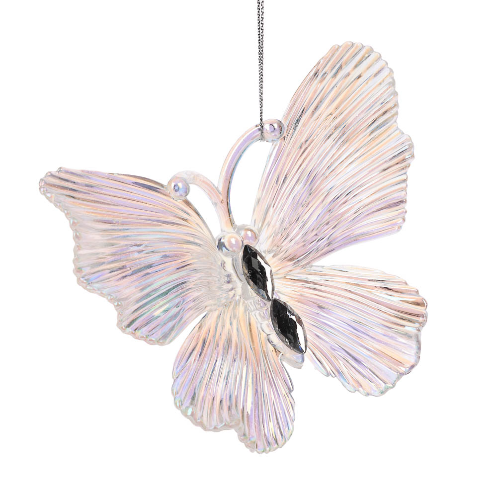 СНОУ БУМ Подвеска декоративная "Бабочка", 10.5х10.5 см, акрил - #1