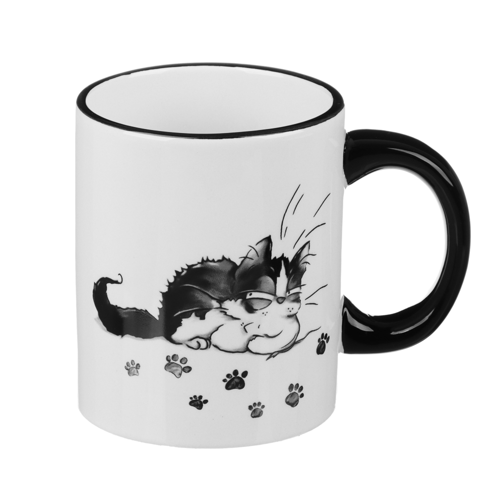 MILLIMI Озорные коты Кружка, 300мл, керамика - #1