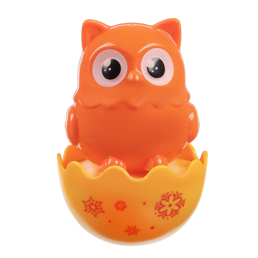 ИГРОЛЕНД Развивающая игрушка Неваляшка "Животные", ABS, 8х6х11см - #11