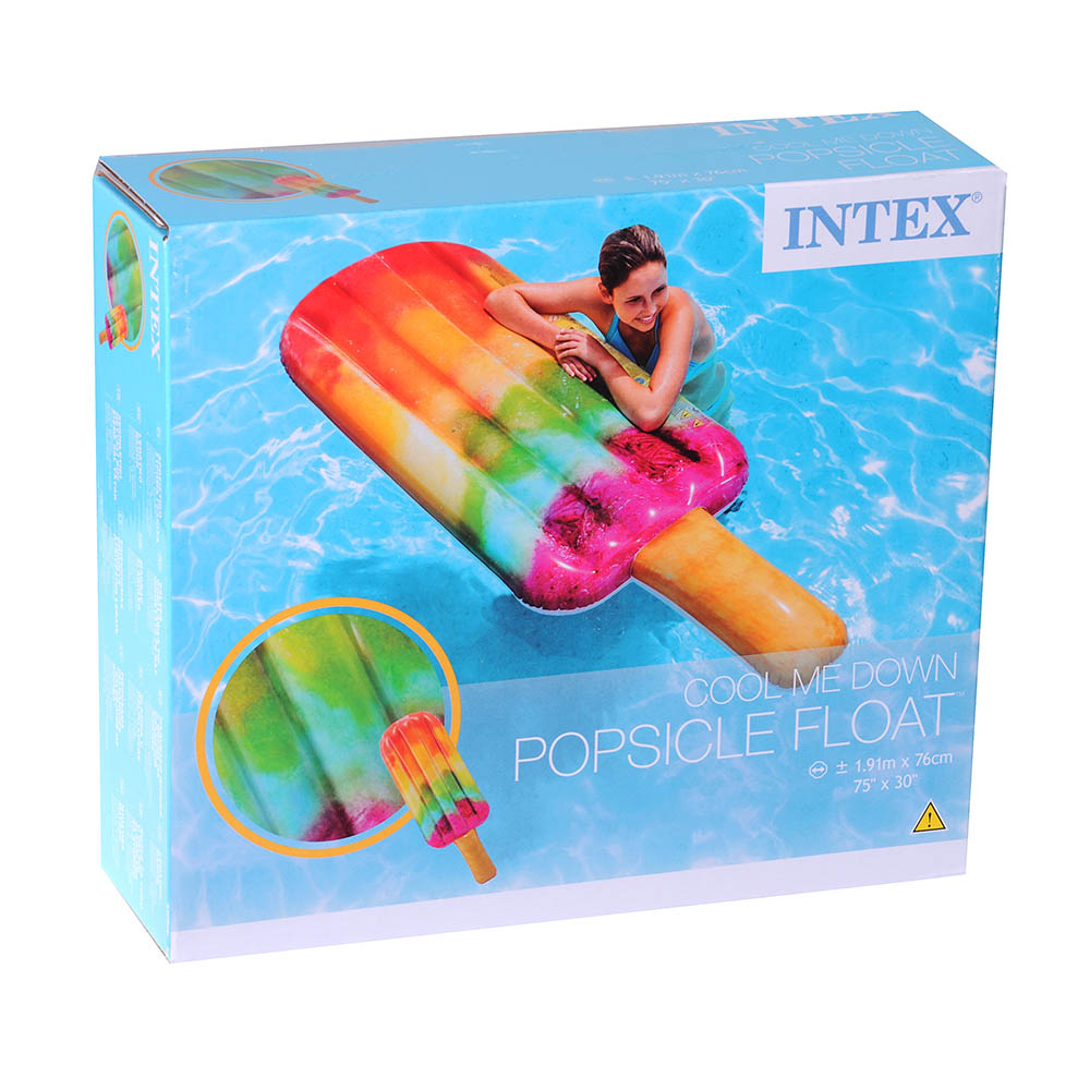 INTEX Матрас надувной "Радужные цвета", 183x66x20см, ПВХ, 58766EU - #2