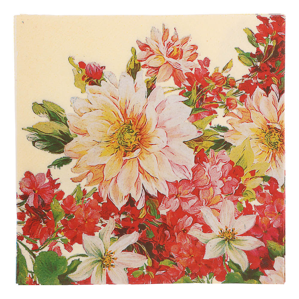 Салфетки бумажные Gratias 3 слоя, 33 см, 4 дизайна, 20шт. - #7