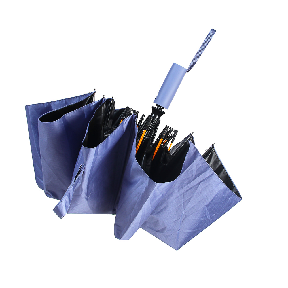 Зонт автомат, d104 см, 10 спиц, двойные спицы, антиветер, металл, пластик, полиэстер, UF, 4 цвета - #6