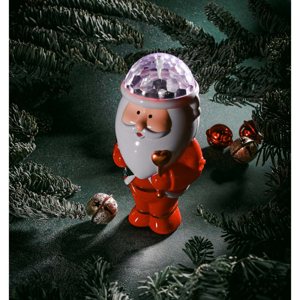 Светильник Сноубум "Дед Мороз", 8,5х7,5х15 см - #6