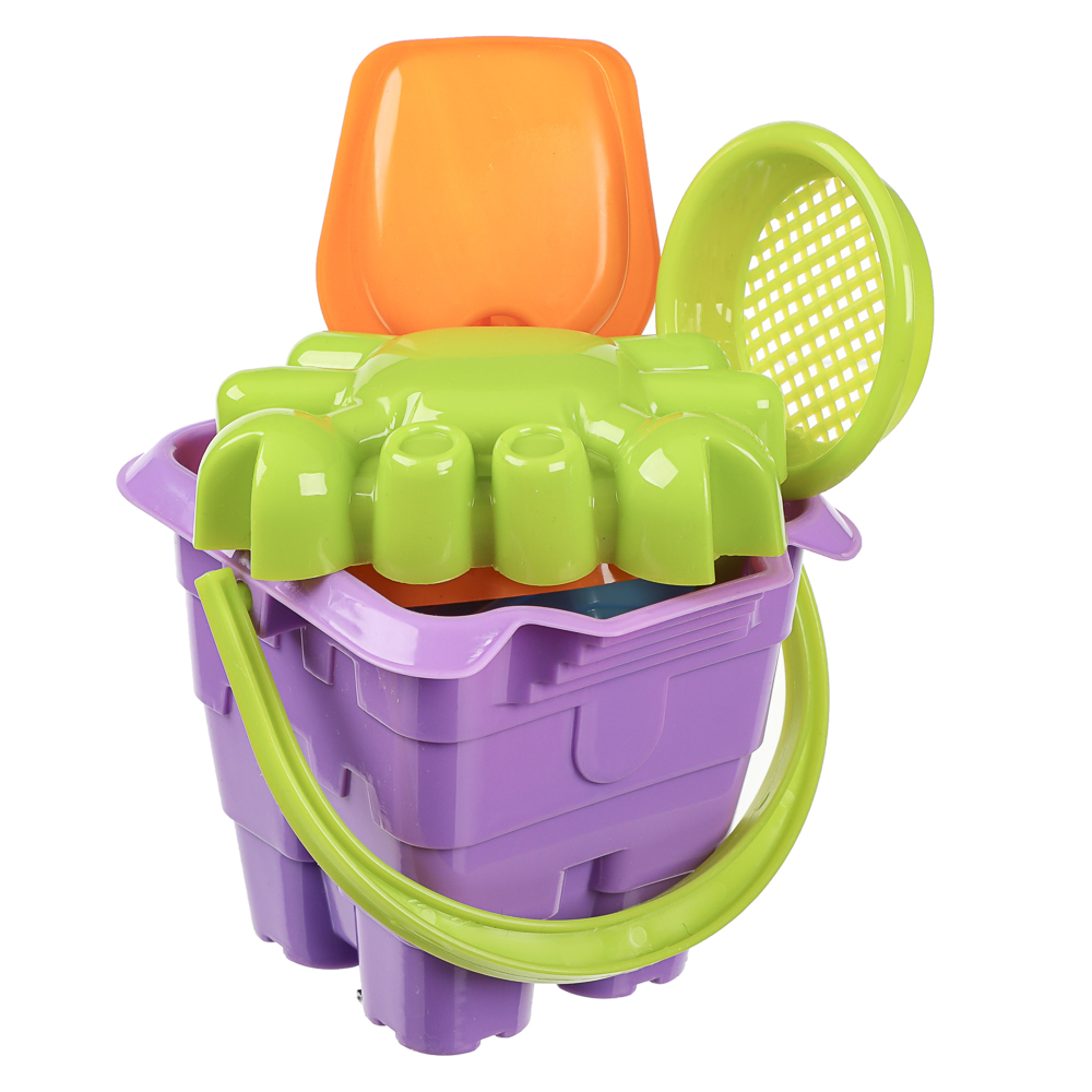 Набор для игры в песке, 6 предметов, ИГРОЛЕНД, для детей 3+ - #18