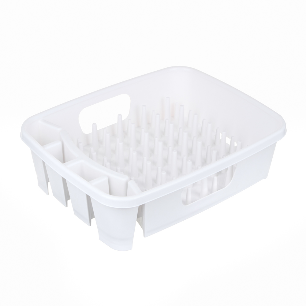 VETTA Сушилка для посуды, 42,5х33х12,6см, пластик, белый цвет - #1