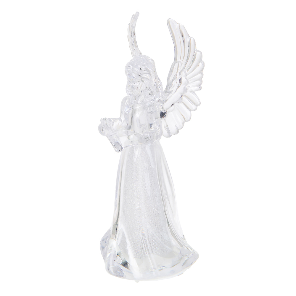 СНОУ БУМ Светильник декоративный LED в виде ангелочка, 5х11,5см, PS, 3хAG3, 1режим, мерцание, 4диз. - #4