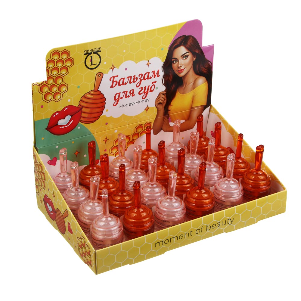 Бальзам для губ с аппликатором тм ЮНИLOOK Honey-Honey, 5 мл - #5