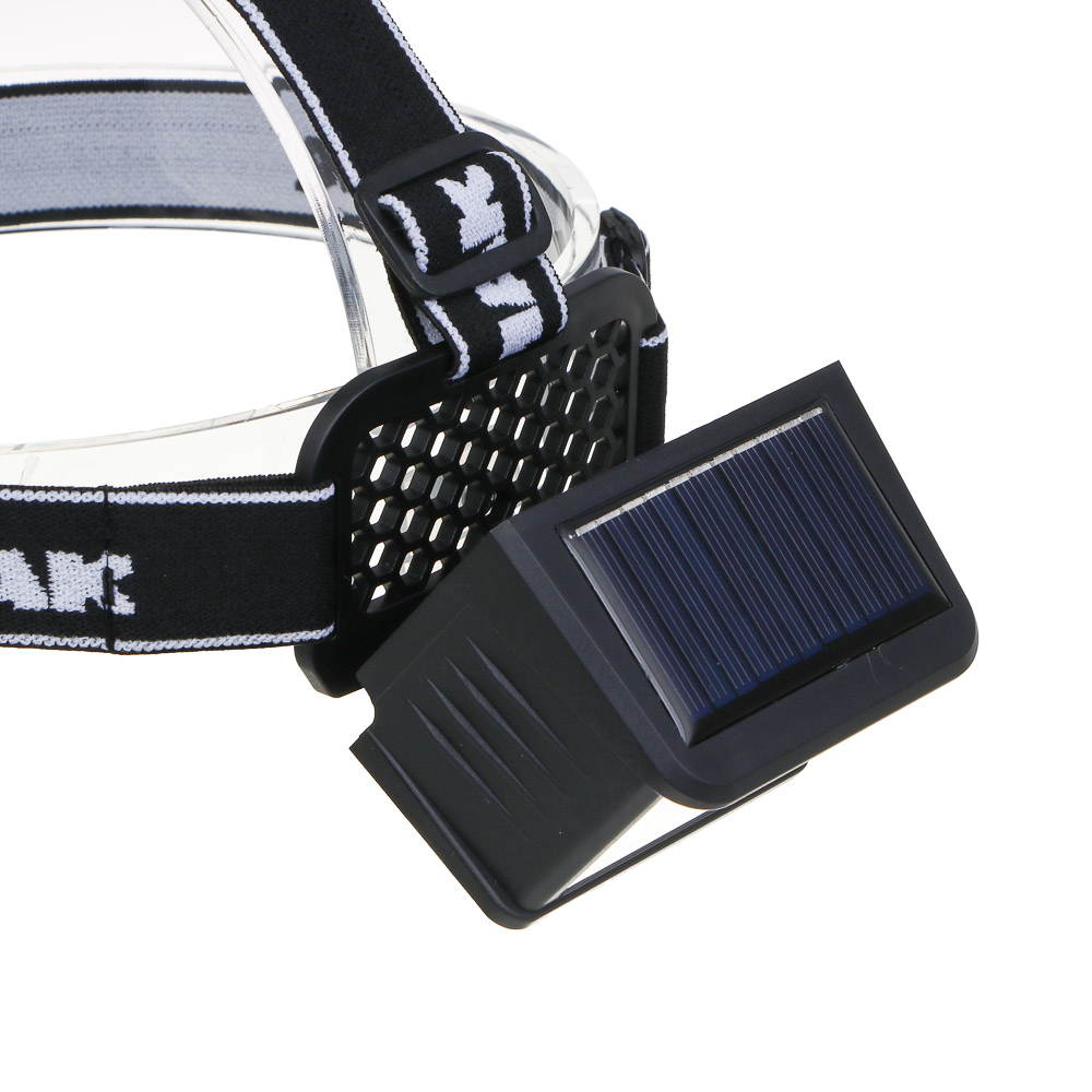 Фонарь налобный тм ЕРМАК,LED COB, 5 режимов,800мАч, Type-C, солн. батарея, красный свет, 78х55х56 мм - #7