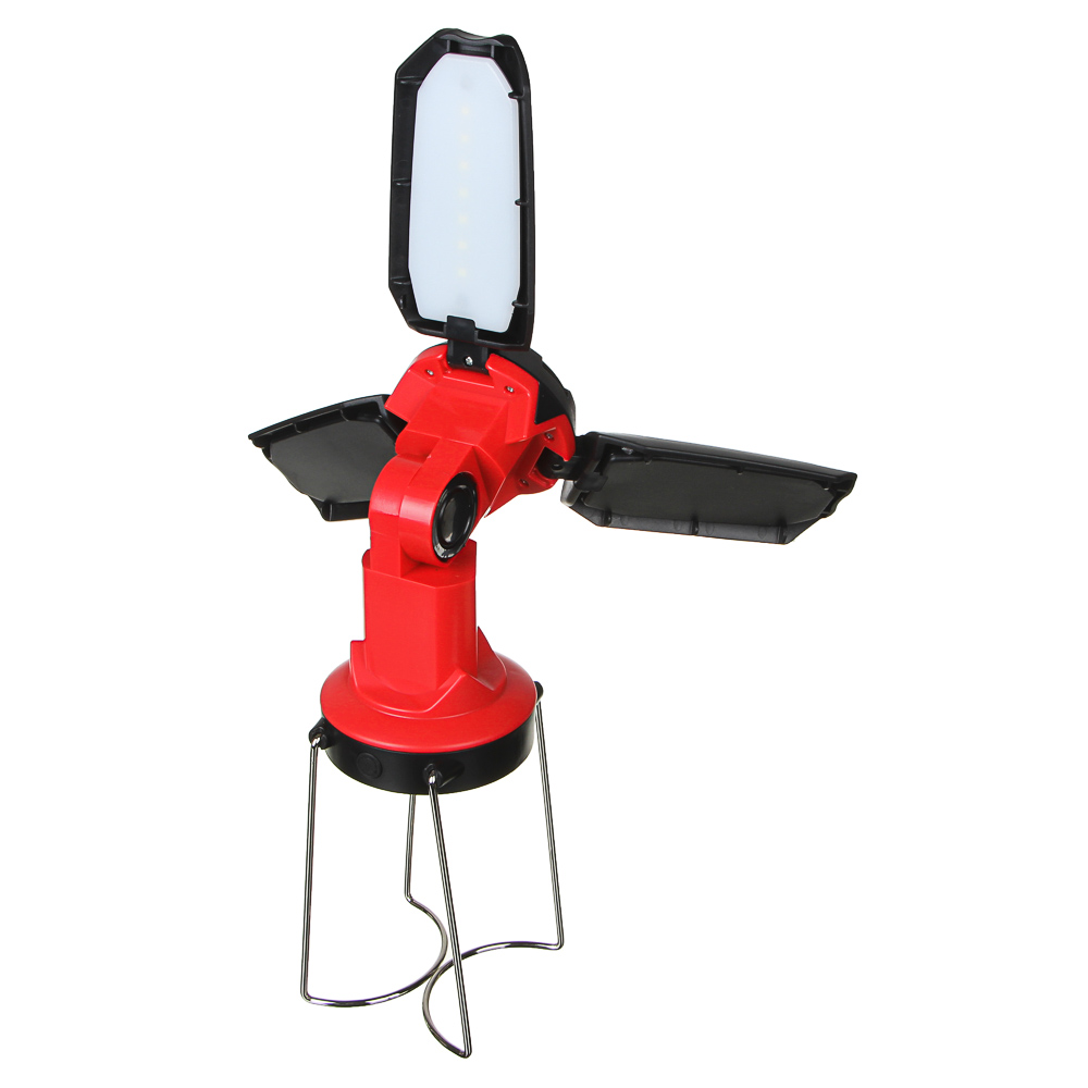 ЕРМАК Фонарь светильник, 1 LED, 3 COB, 800мАч, USB, 15х8.5х8.5см, 6 режимов, пластик - #6