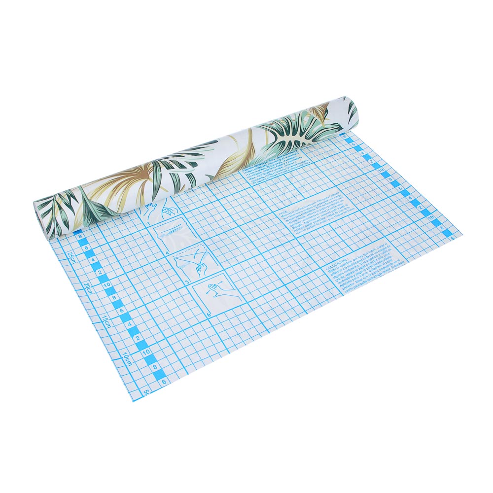 Пленка самоклеящаяся тм VETTA Цветы, 45см x 8м, ПВХ - #3