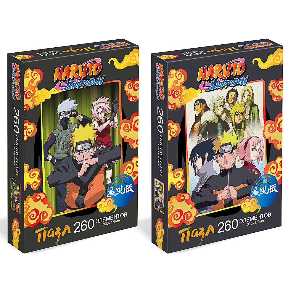 Naruto. Пазл 260 эл.,23,5x15,7x4,4см - #1