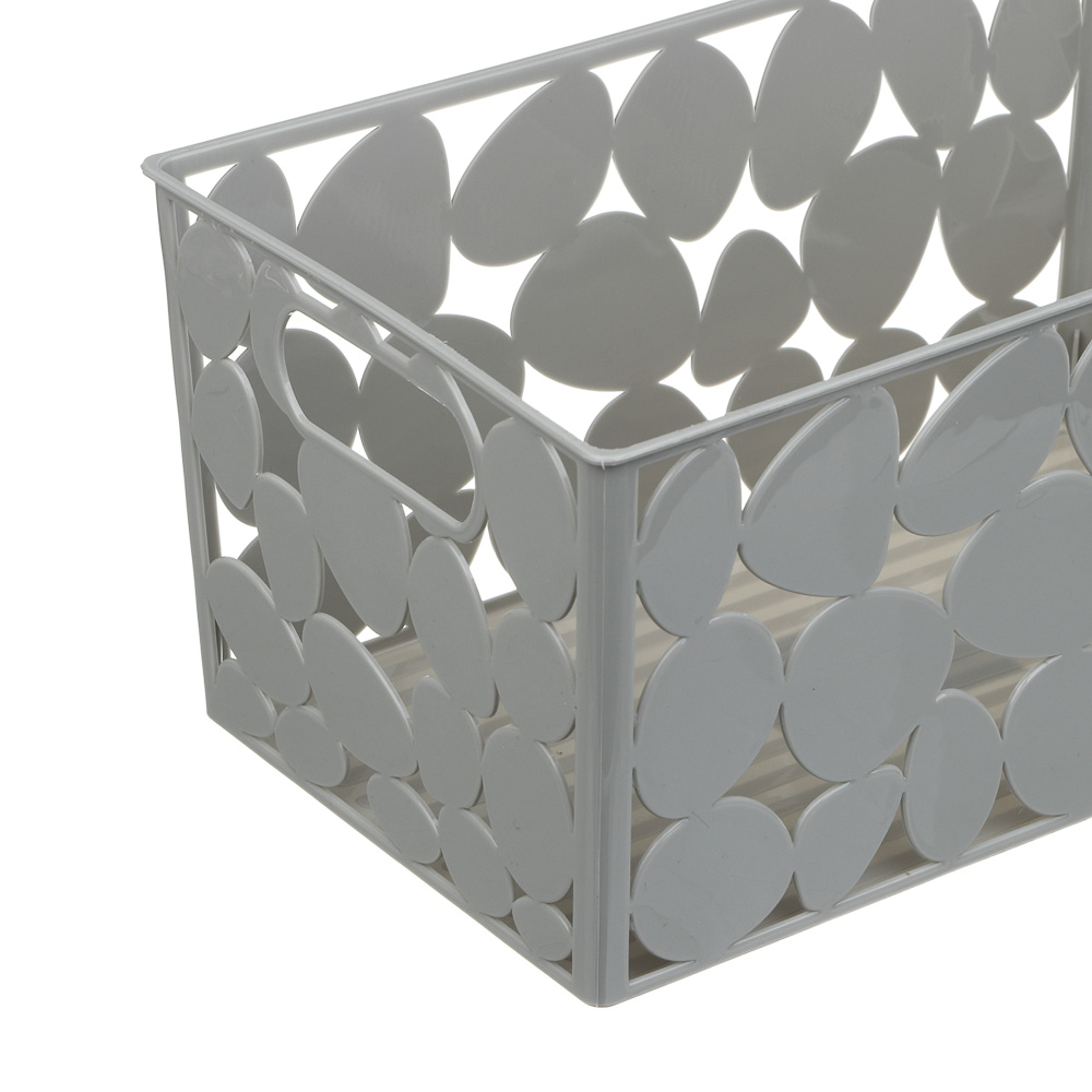 Корзинка для хранения тм VETTA, пластик, 25,5x15x12,5см, 2 цвета - #5