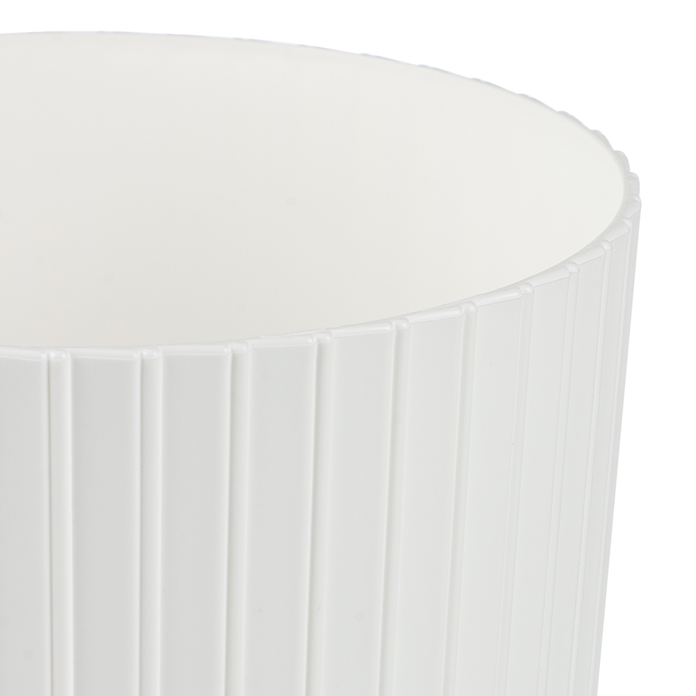 Горшок для цветов с поддоном "Торин" 3,3л, d17,5см, цв.белый - #2