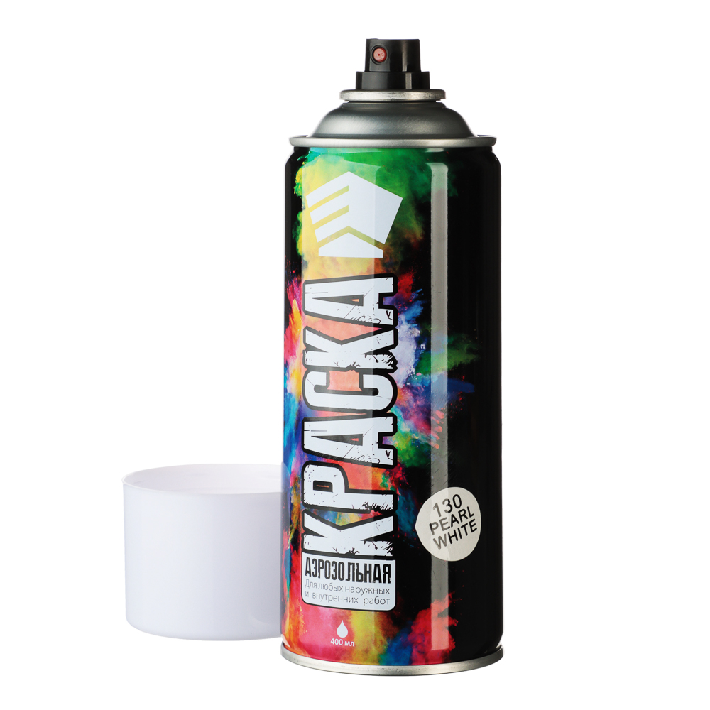 ЕРМАК Краска аэрозоль, 400 мл, жемчужный металлик - #2