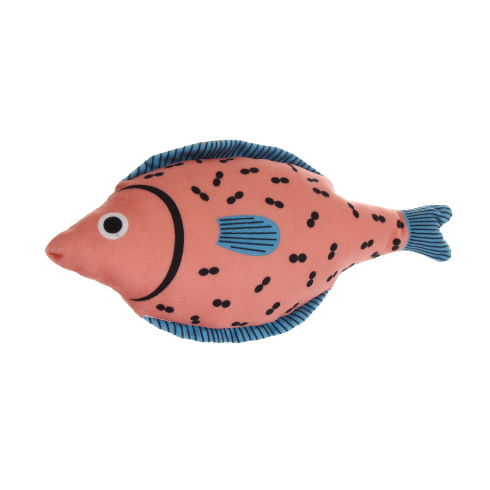 Игрушка для кошек тм VETTA, рыба разноцветная, 21-23см - #2