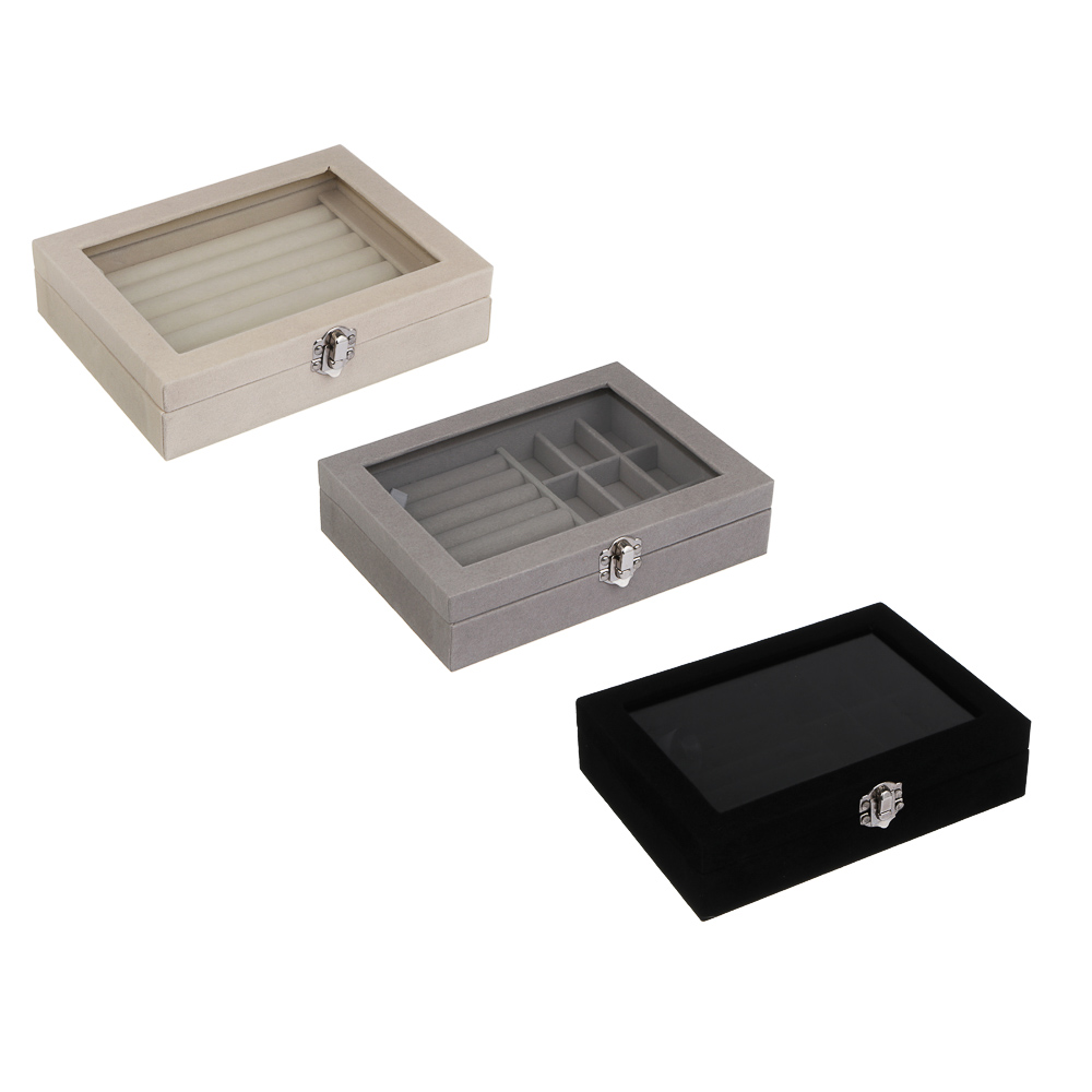 Шкатулка для украшений, 20x15x5 см, ПВХ, 3 цвета - #1