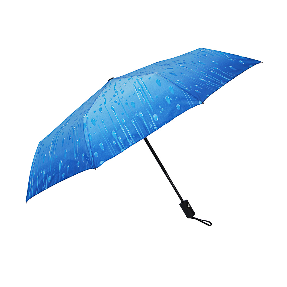 Зонт автомат, диаметр 95 см, 8 спиц, металл, пластик, полиэстер, 4 дизайна - #2