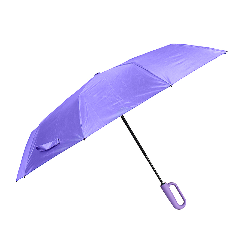 Зонт автомат, d104 см, 10 спиц, тройные спицы, антиветер, ручка-карабин, металл, п/э, UF, 4 цвета - #2