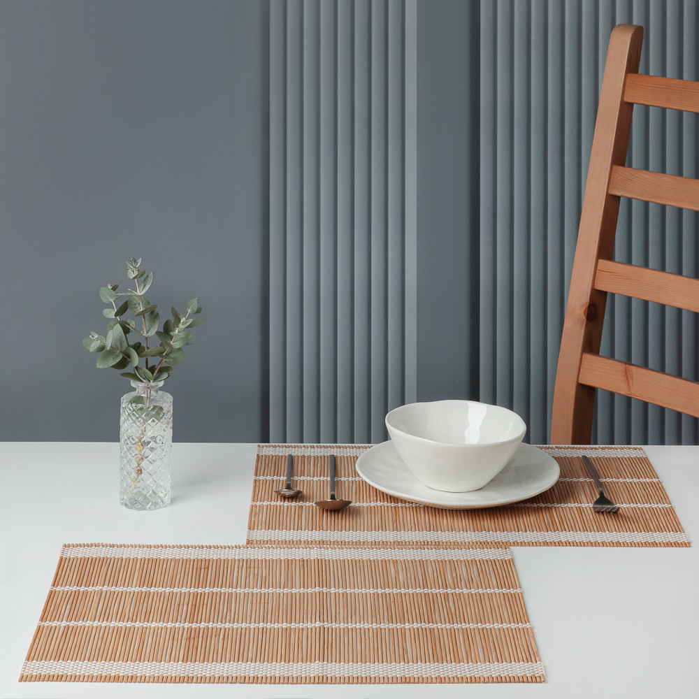 Салфетка сервировочная бамбук, 45х30см, JF-P320 - #6