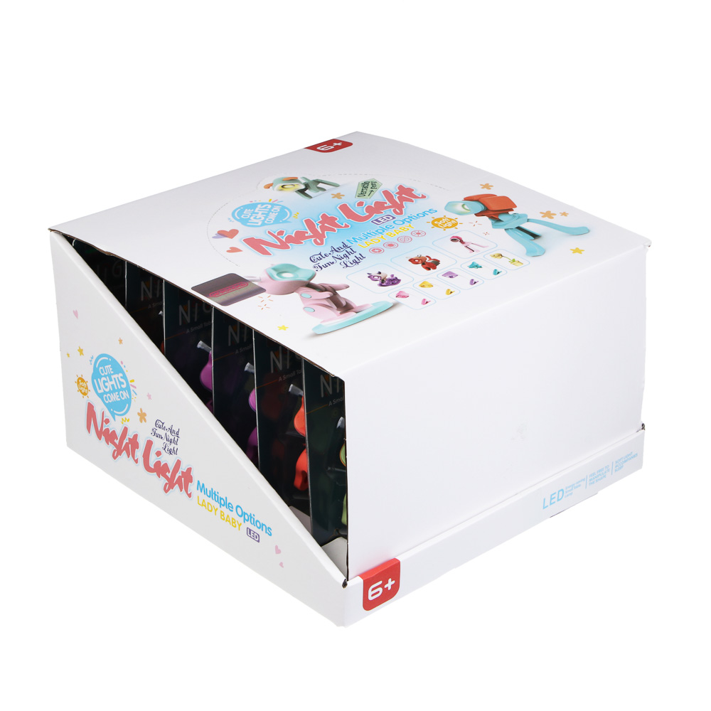 ИГРОЛЕНД Фонарик-мини "Питомец" 6,3x3,25x6,25 см, пластик, 3xLR41, 2 вида - #5