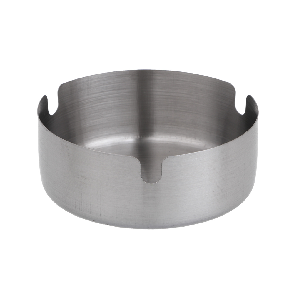 Пепельница круглая, 8x8x3 см, металл - #1