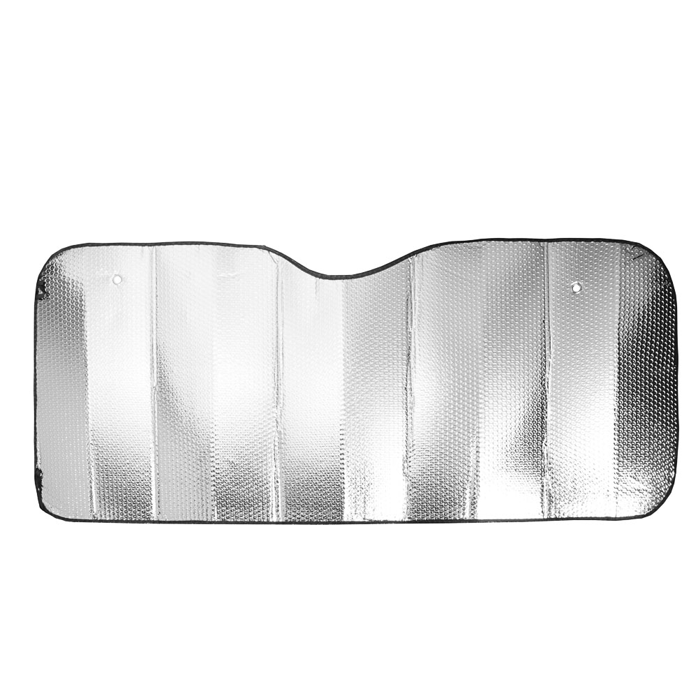 Шторка солнцезащитная NG, на лобовое стекло, серебристая, 130х60 см - #1