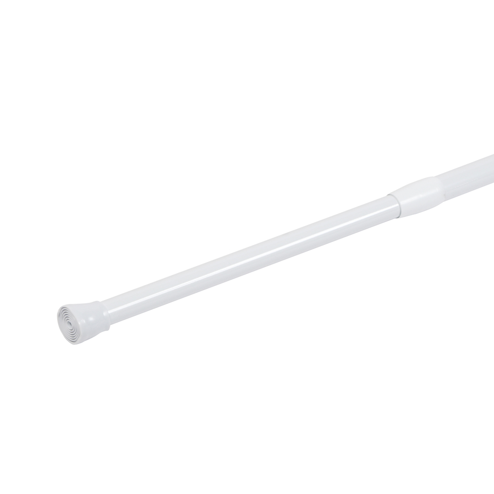 Карниз для шторы в ванную тм VETTA, 2,6м, телескопический, алюминий, белый - #4
