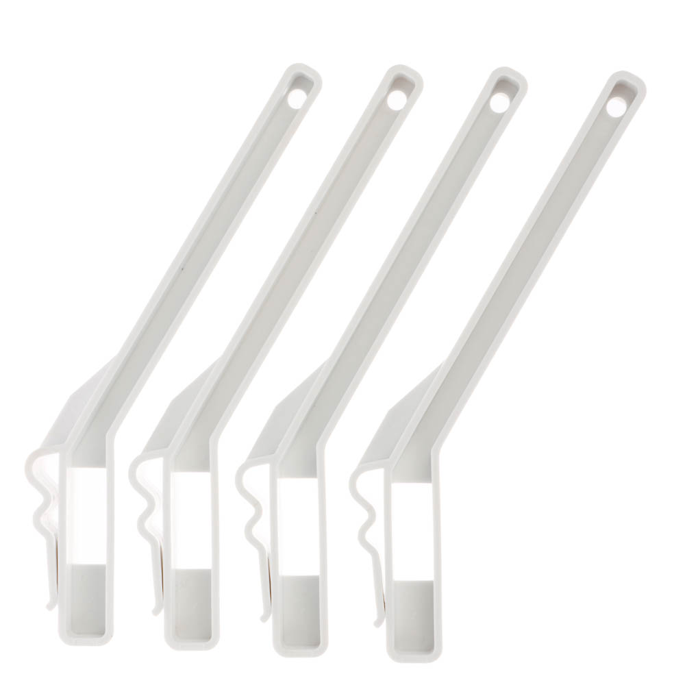 Сушилка на батарею Kuber Home, комплект 4шт, белая - #2