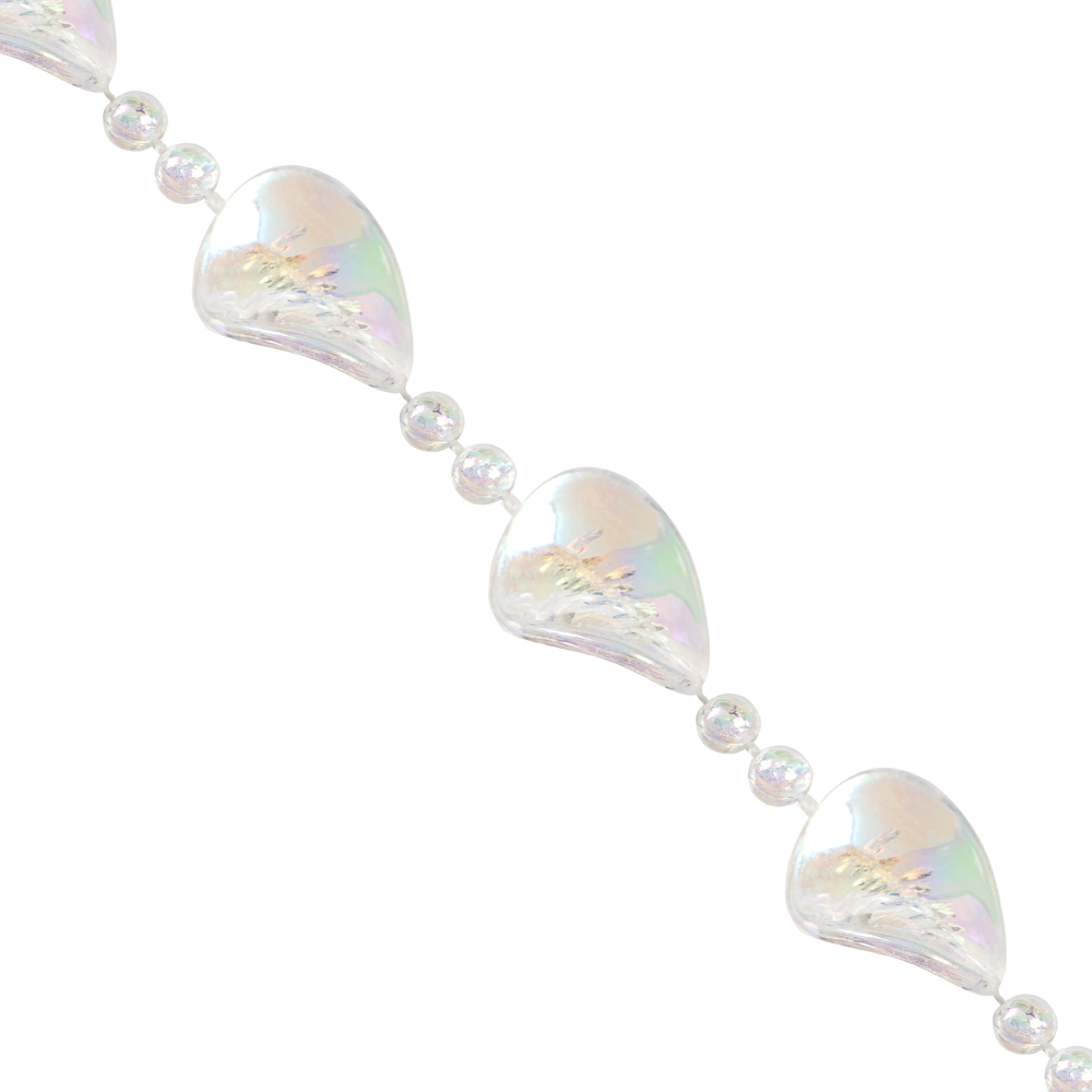 СНОУ БУМ Бусы декоративные 1x270 см, прозрачный, 26-571 - #1