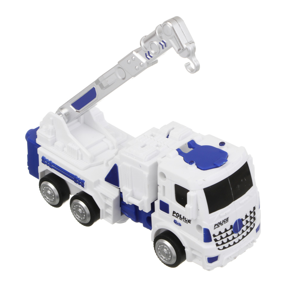 ИГРОЛЕНД Робот трансформирующийся "Городская техника", ABS, 15 дизайнов, 17,7х7х25 см - #6