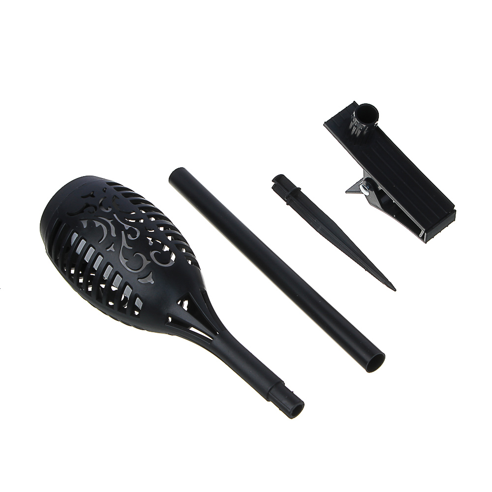 INBLOOM Фонарь-прищепка на солн батарее 22х7см, 12LED, желтый, 1реж, 1x1.2v 2/3AAA 200mAh Ni-MH, ABS - #3