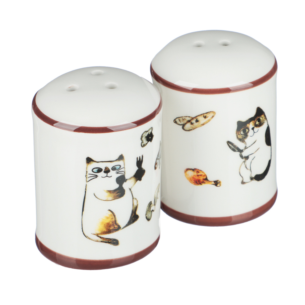 Набор для специй 4,5х4,5х7см, тм MILLIMI Котовасия, керамика - #2