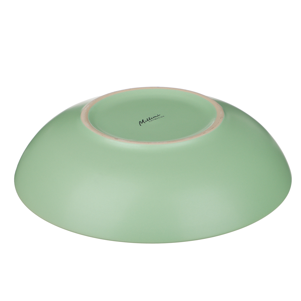 Тарелка для супа/салатник 20см, тм MILLIMI мятный, керамика - #5