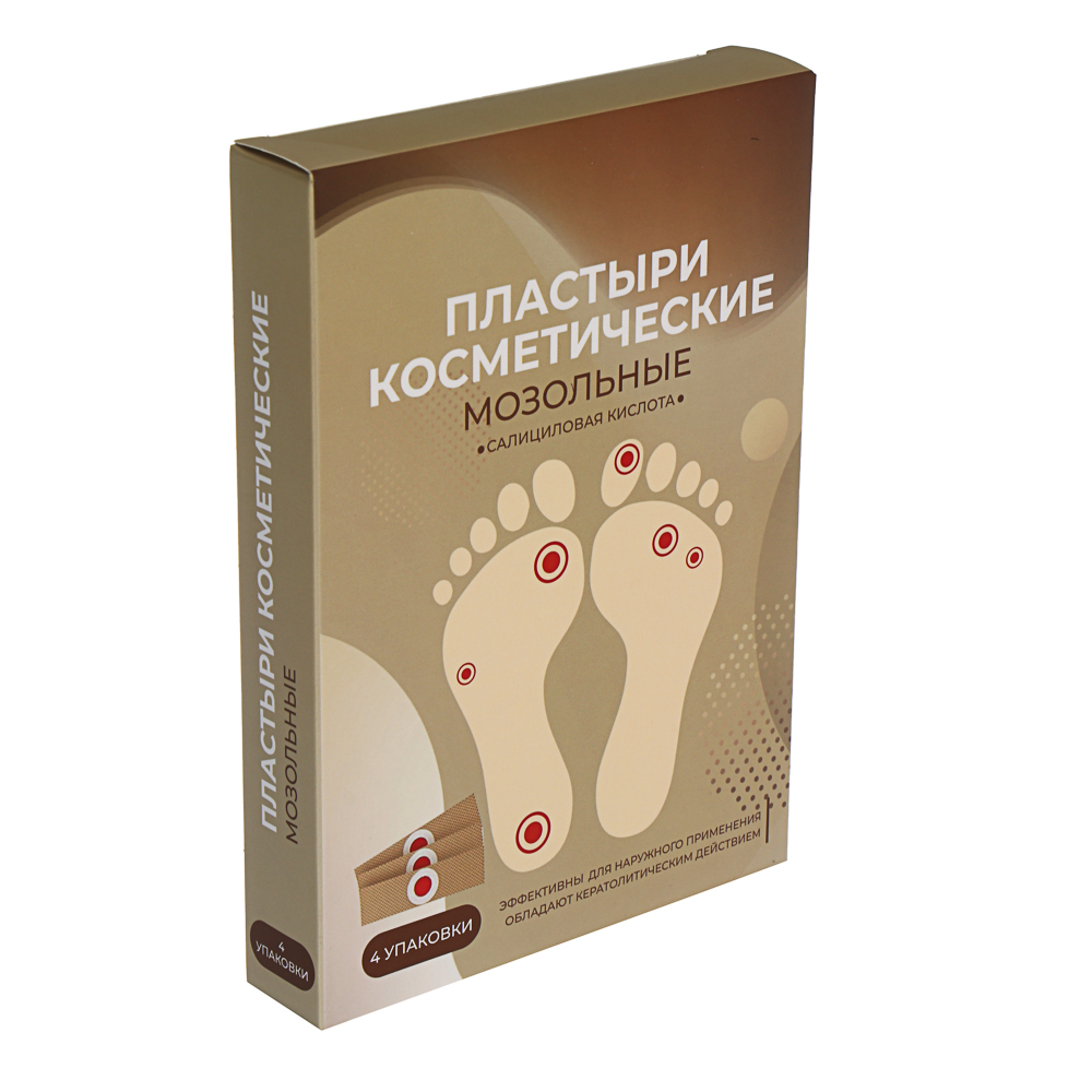 Пластырь косметический мозольный точечный, 6 шт, 7х2см - #10